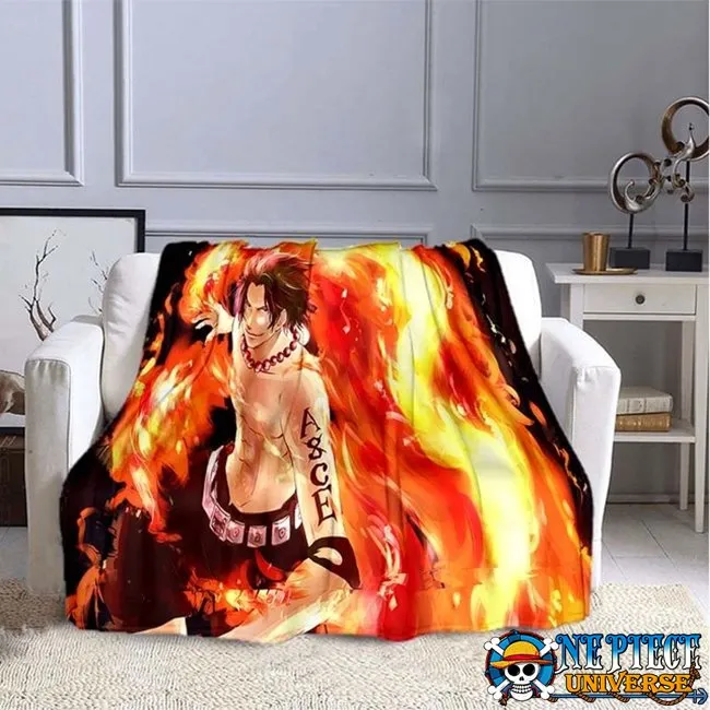 3D Print Ace Blanket Fleece For Sofa Bed